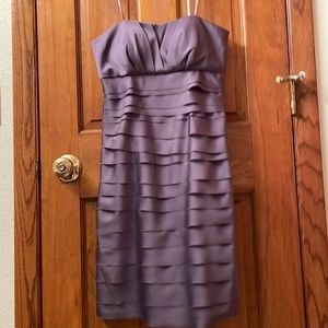 FREE SHIPPING NWT maxandcleo BCBG purple SARAH dress - never been worn